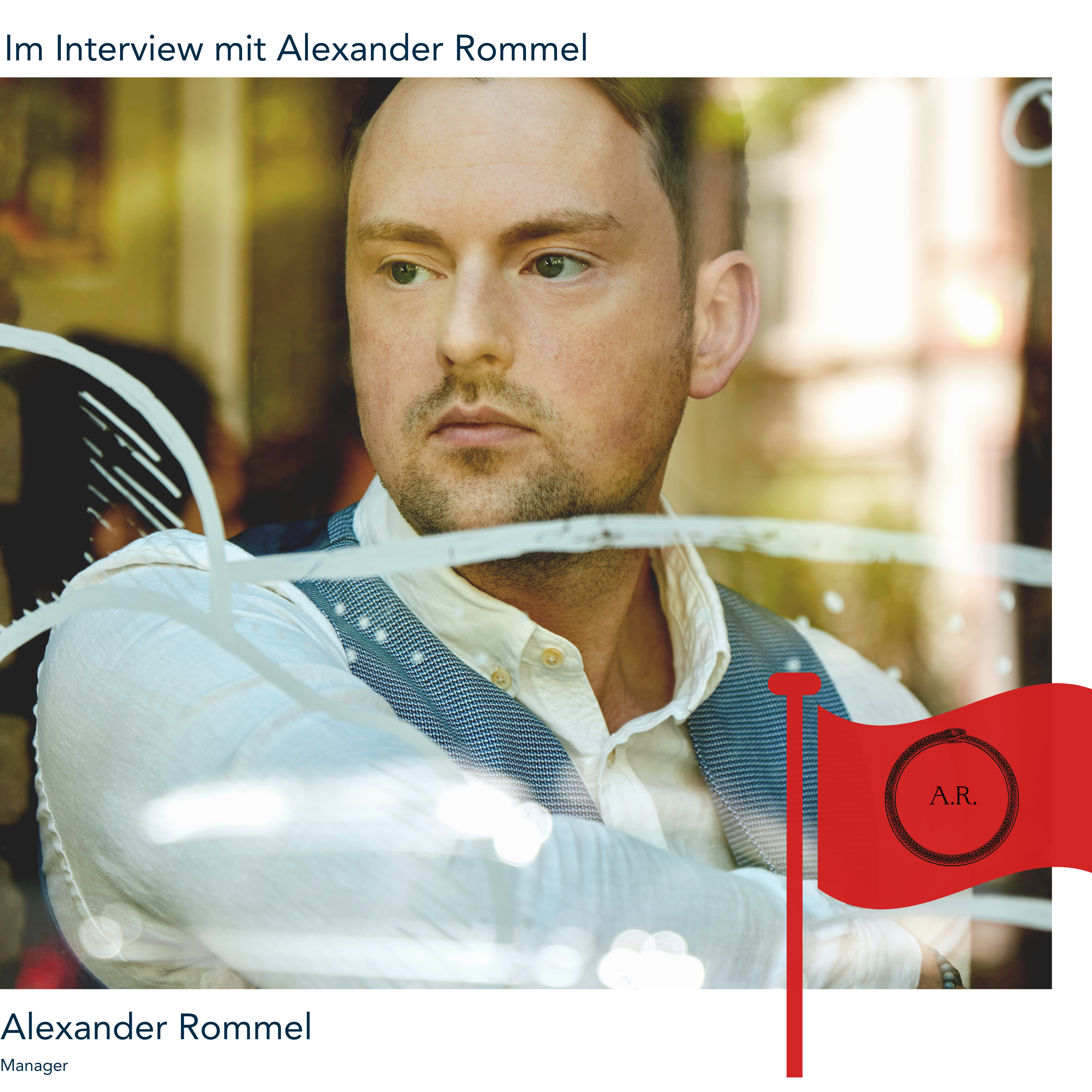 a man looking through a window